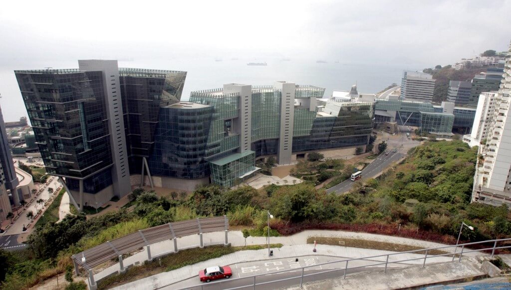 Overview of Hong Kong's Cyberport, home to some of the emerging fintech startups in the region.