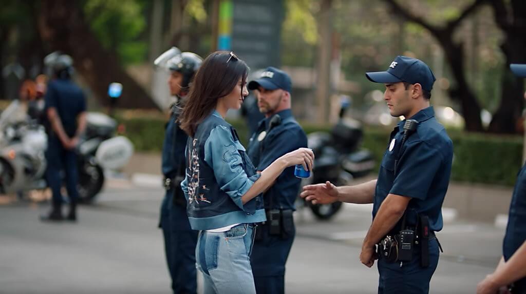 2017 Pepsi marketing campaign ad starring reality show star and model Kendall Jenner missed the human touch. Source: The New York Times