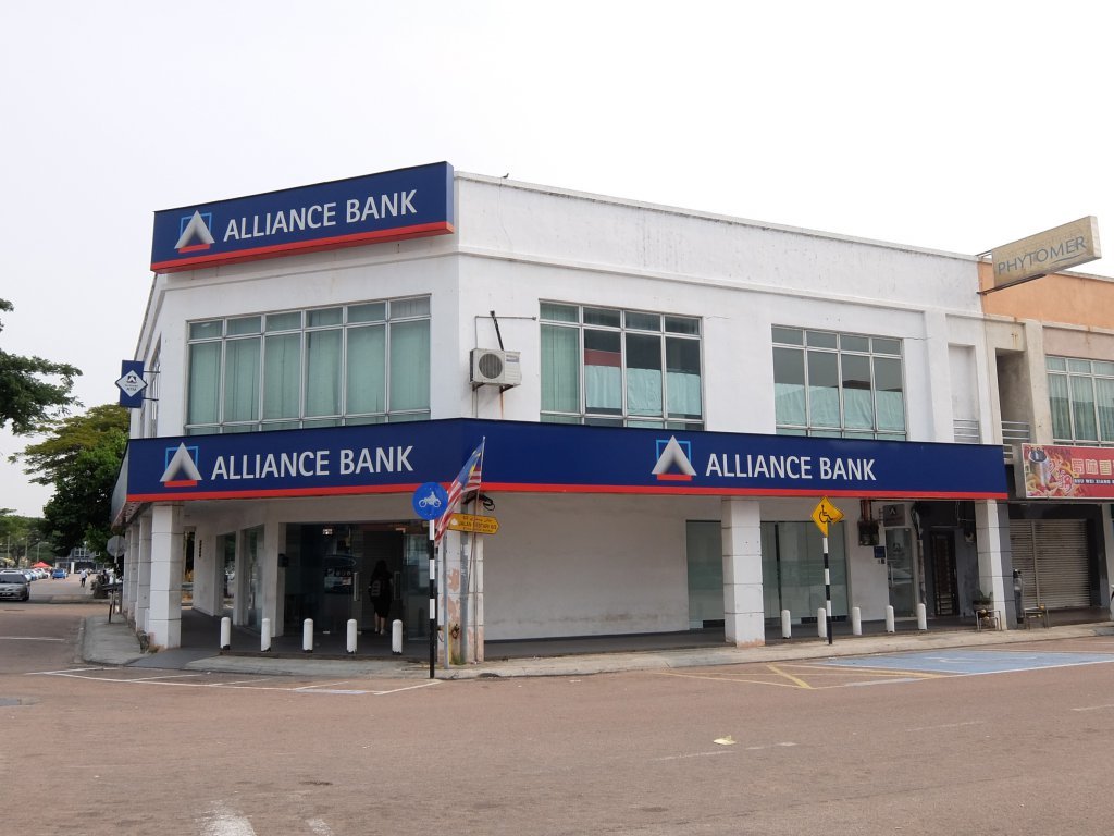 An Alliance Bank branch.