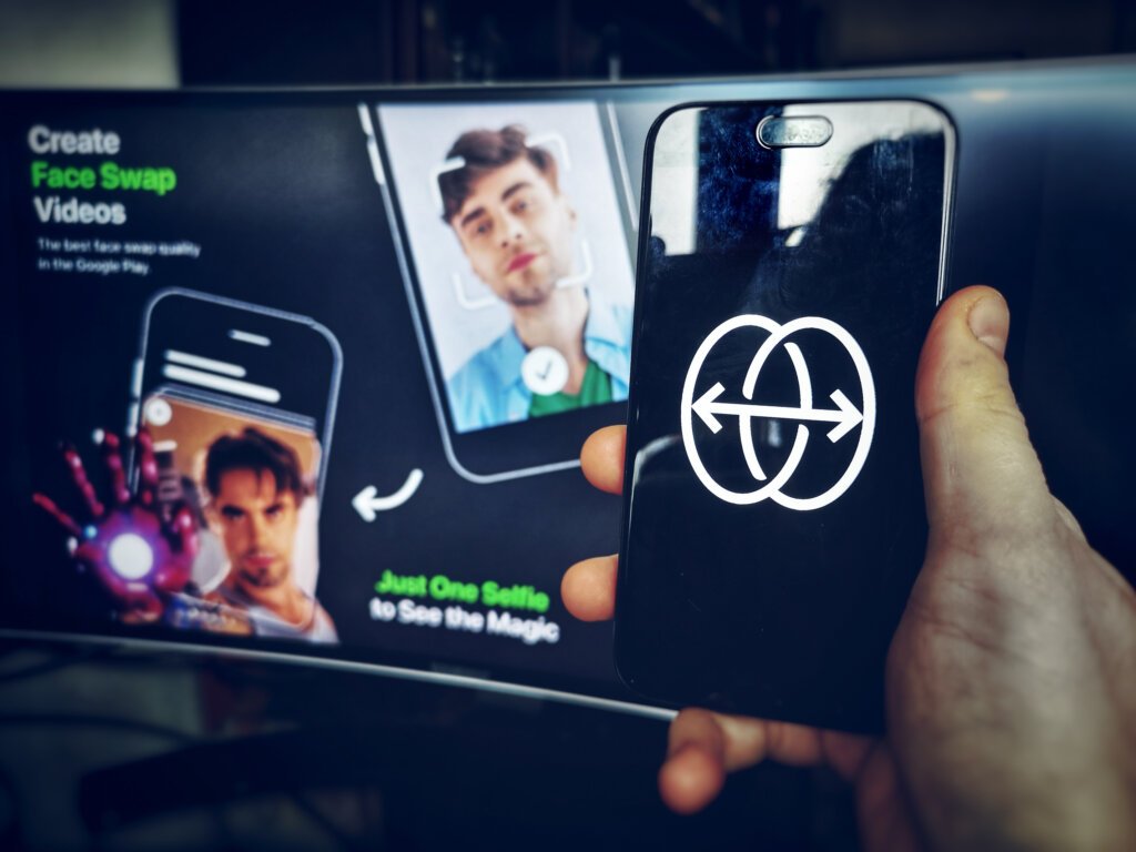 Beware of deepfake images and videos.