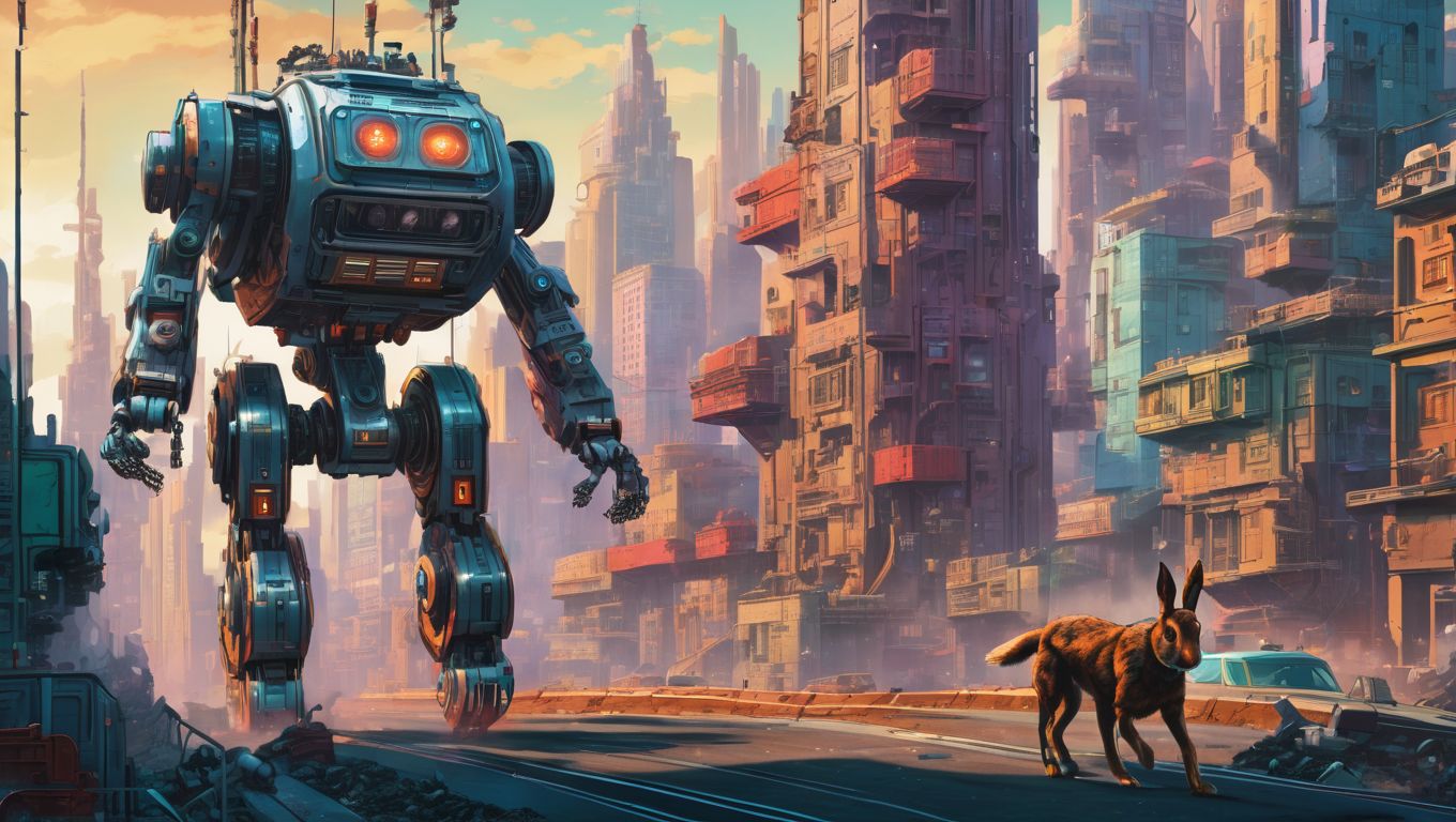 Hero image accompanying article about the history & future of autonomous robots.