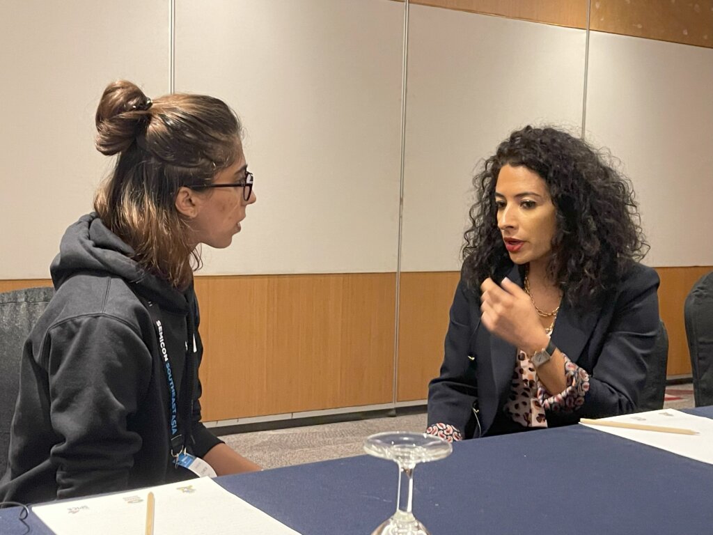 Dallal Slimani in conversation with Tech Wire Asia at SEMICON SEA 2023.