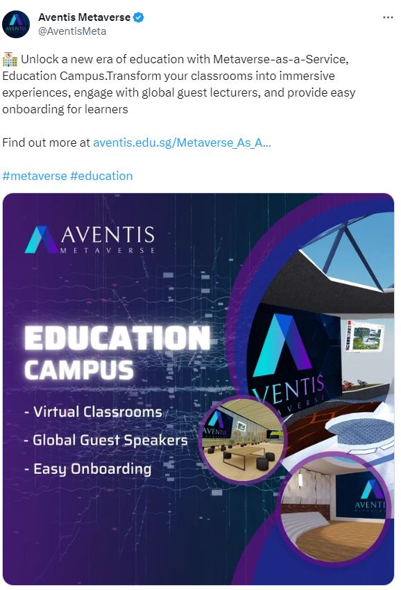 Example of metaverse education programs