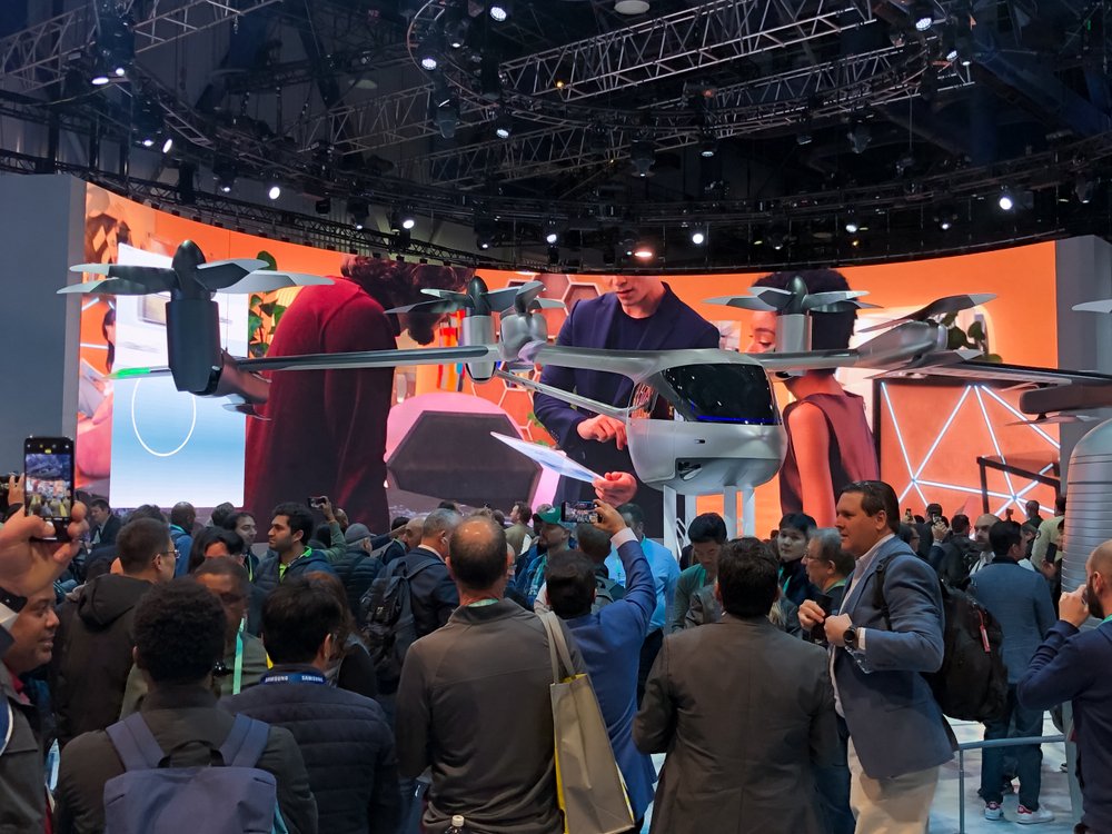 Hyundai-Uber exhibition at tech conferences CES 2020