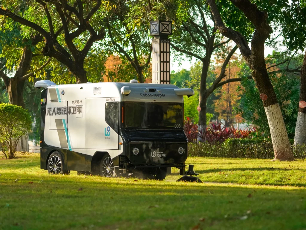 Image of autonomous vehicle.